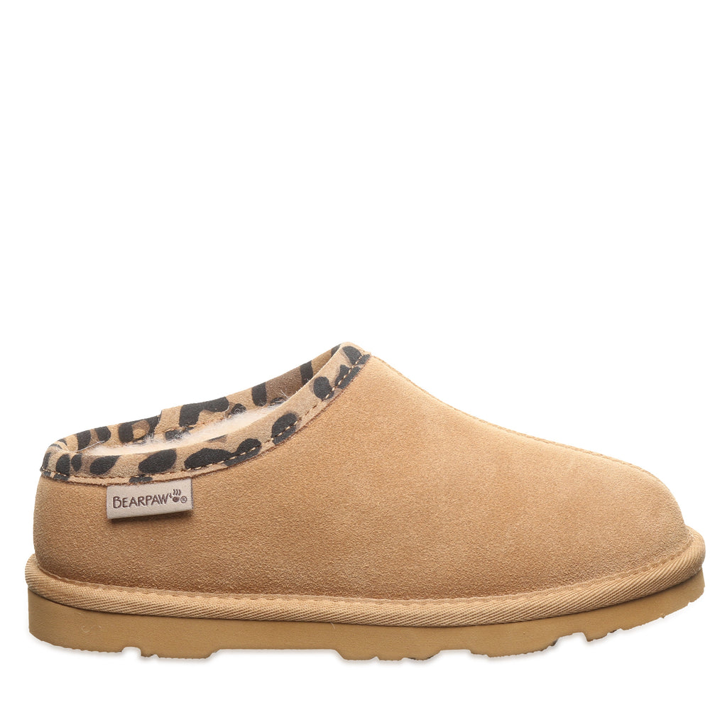 TABITHA YOUTH ICED COFFEE/LEOPARD TRIM