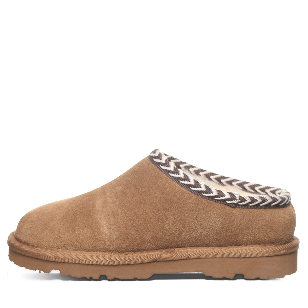 Tabitha Youth House Slippers in Hickory