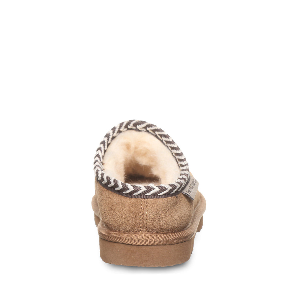 Tabitha Youth House Slippers in Hickory
