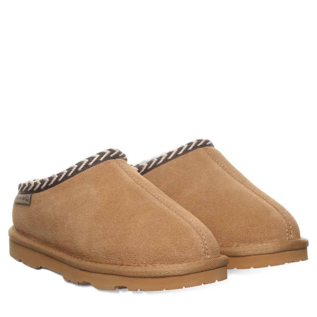 Tabitha Youth Slippers in Iced Coffee