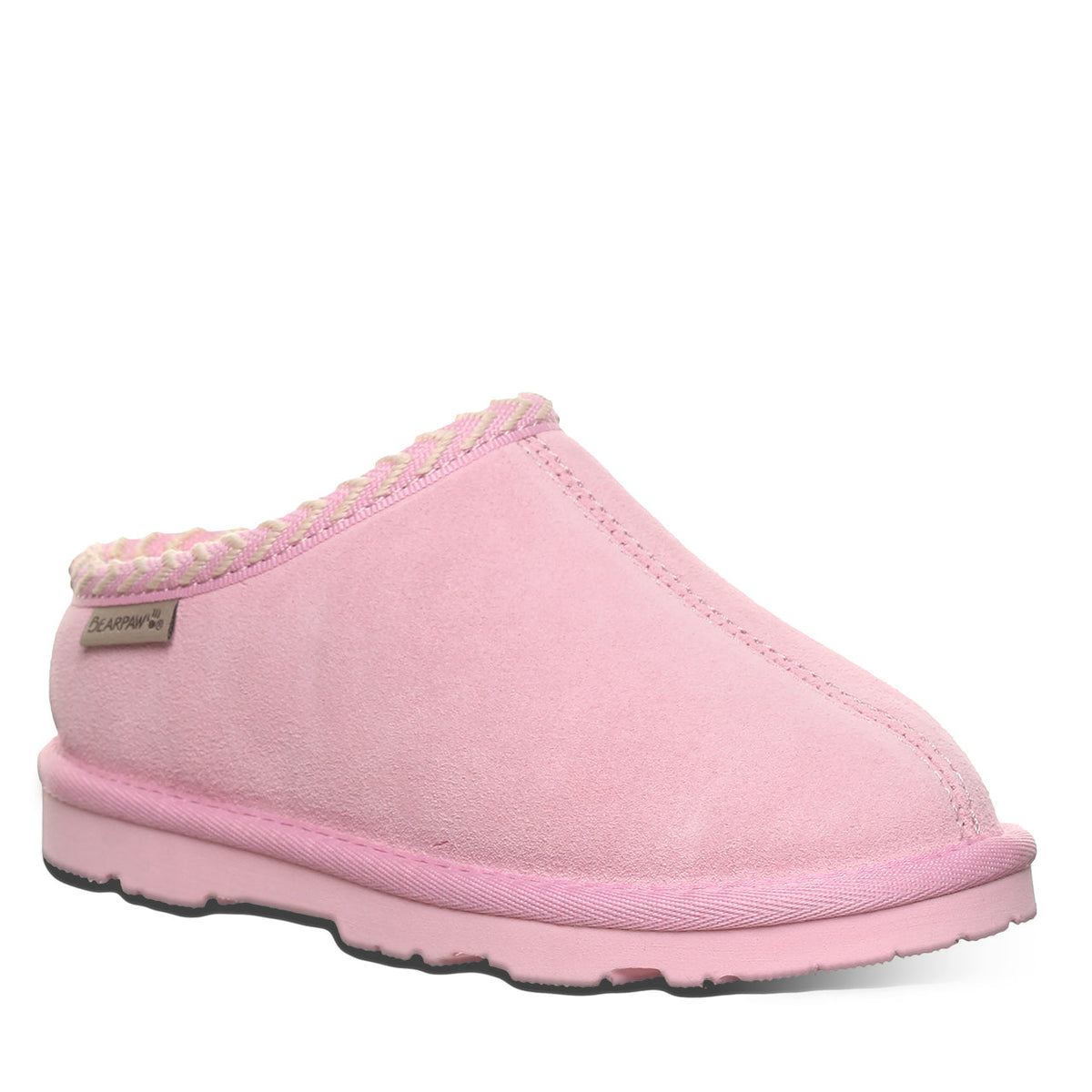 Tabitha Youth Slip On Slippers in Prism Pink