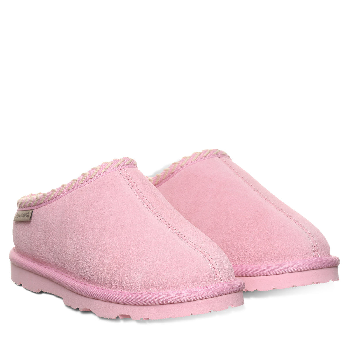 Tabitha Youth Slip On Slippers in Prism Pink