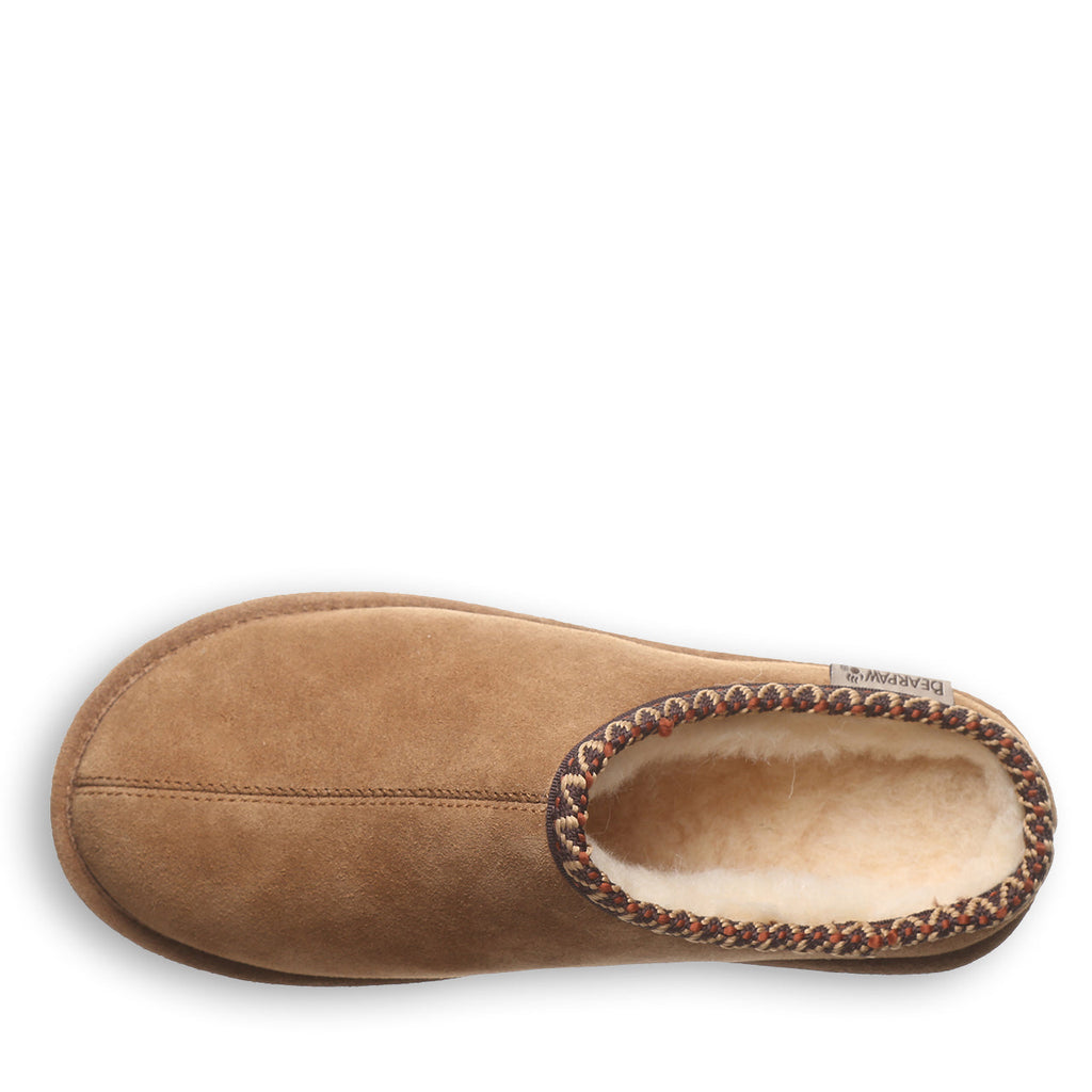 Martis Faux Fur Lined Clogs in Hickory
