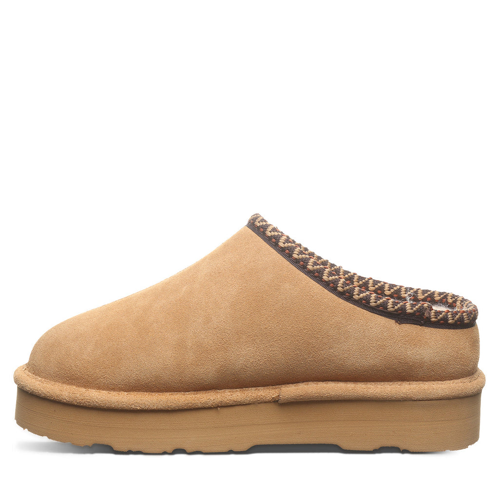 Martis Lined Clog Slippers in Iced Coffee Solid