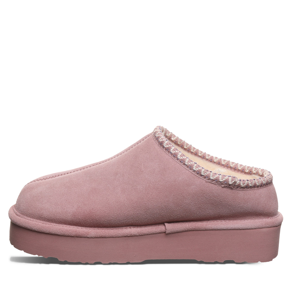 Martis Suede Clogs in Peony