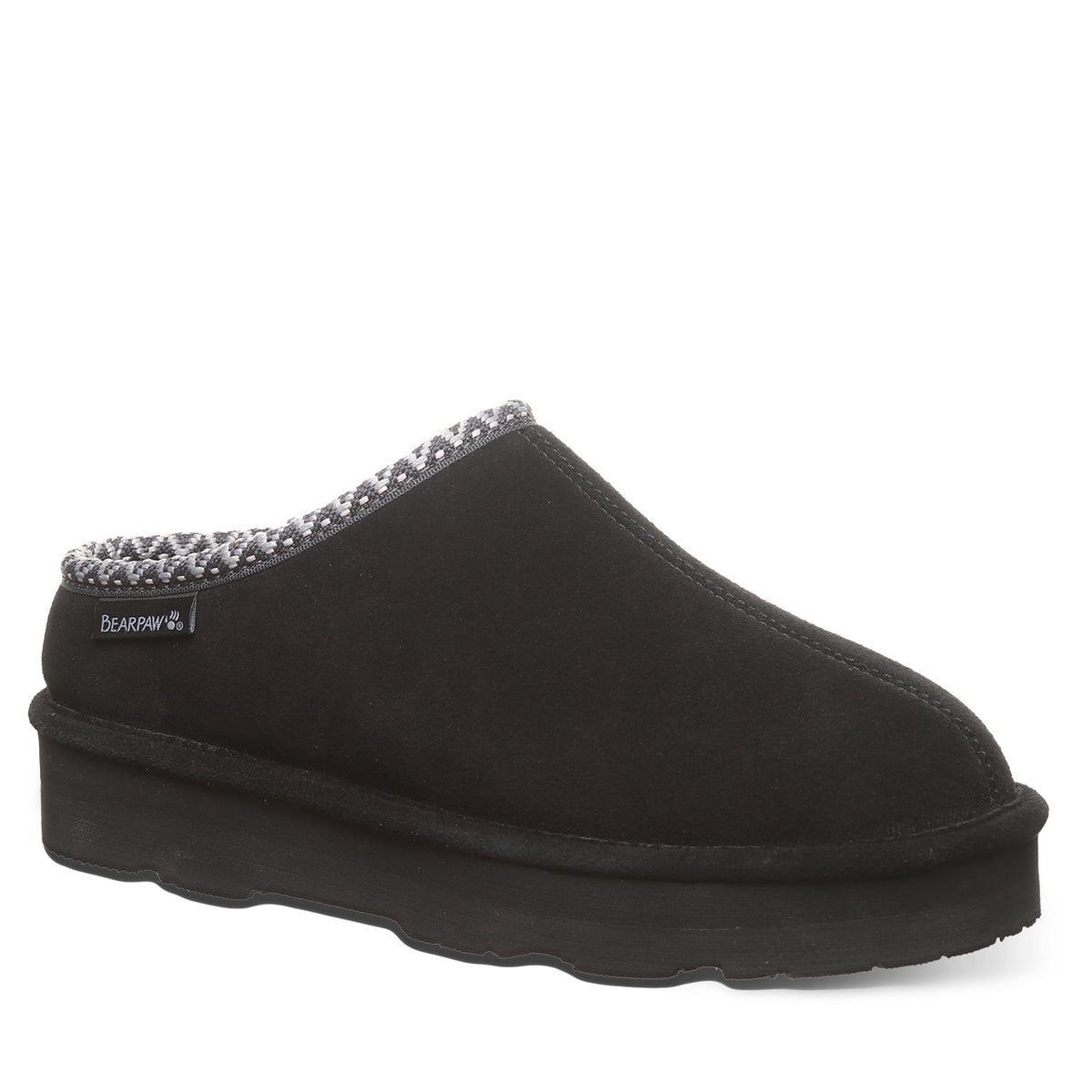 Martis Cozy Slide Clogs in Black