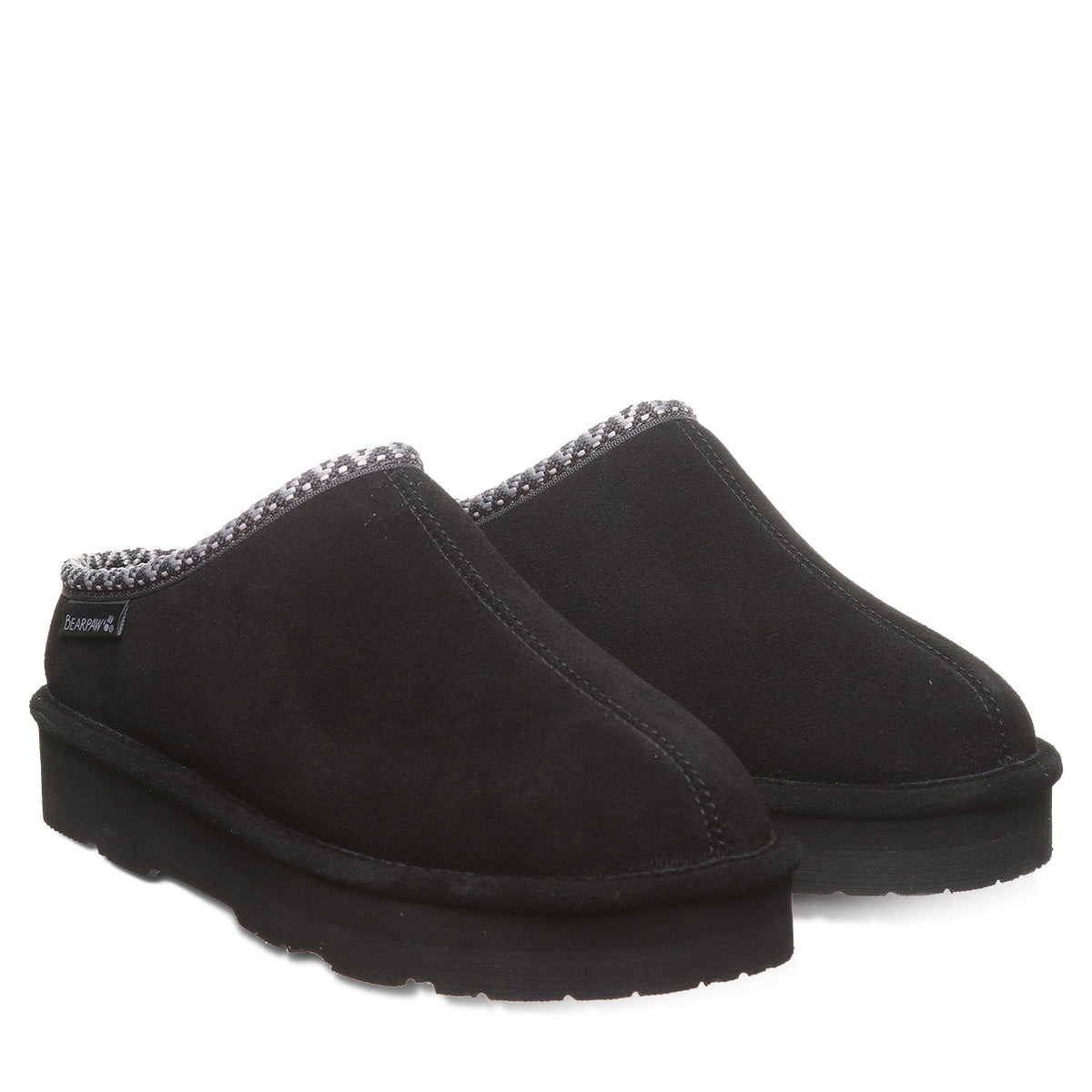Martis Cozy Slide Clogs in Black
