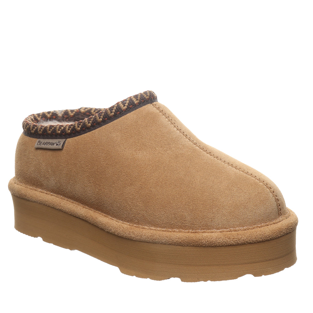 Martis Youth Slippers in Hickory
