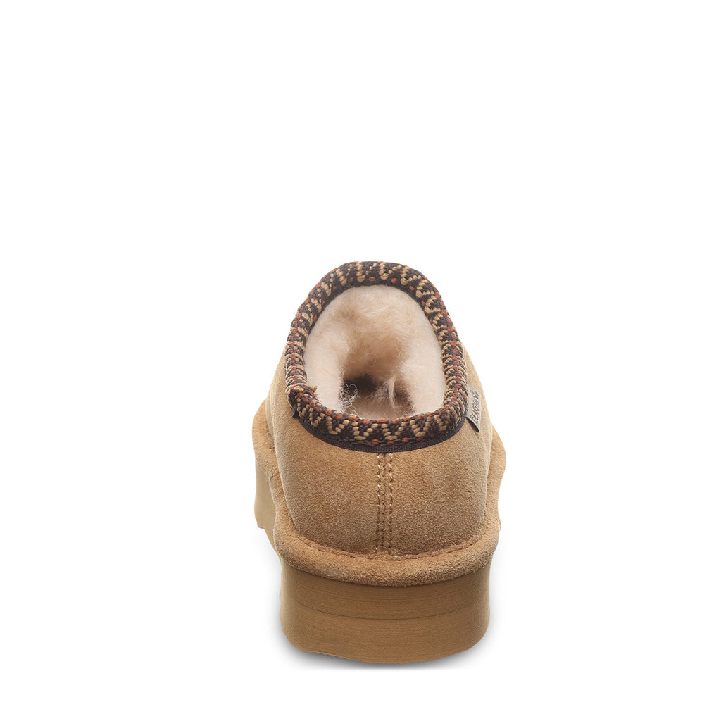 Martis Youth Platform Slippers in Iced Coffee