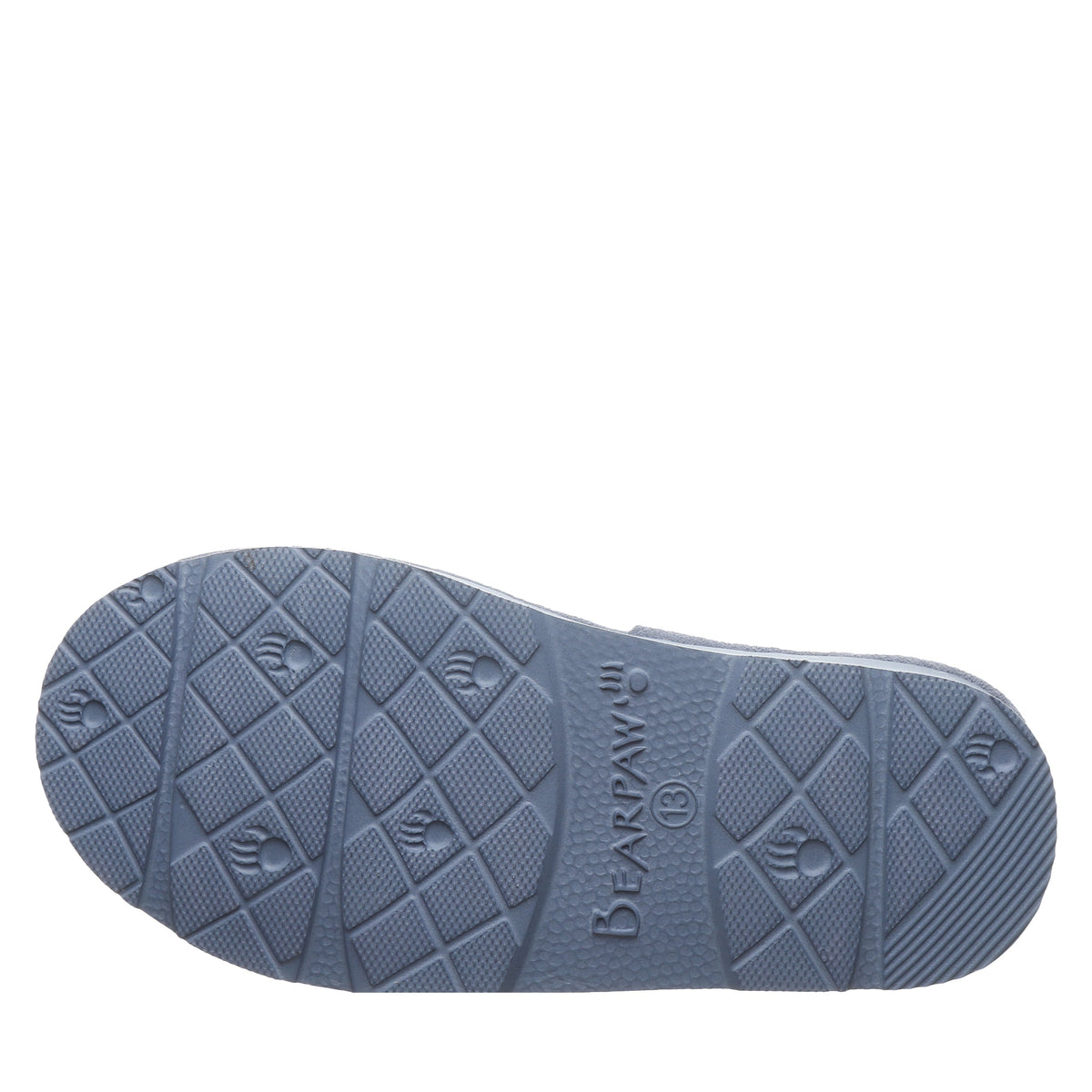 Martis Youth Cozy Platform Slippers in Blue Fin