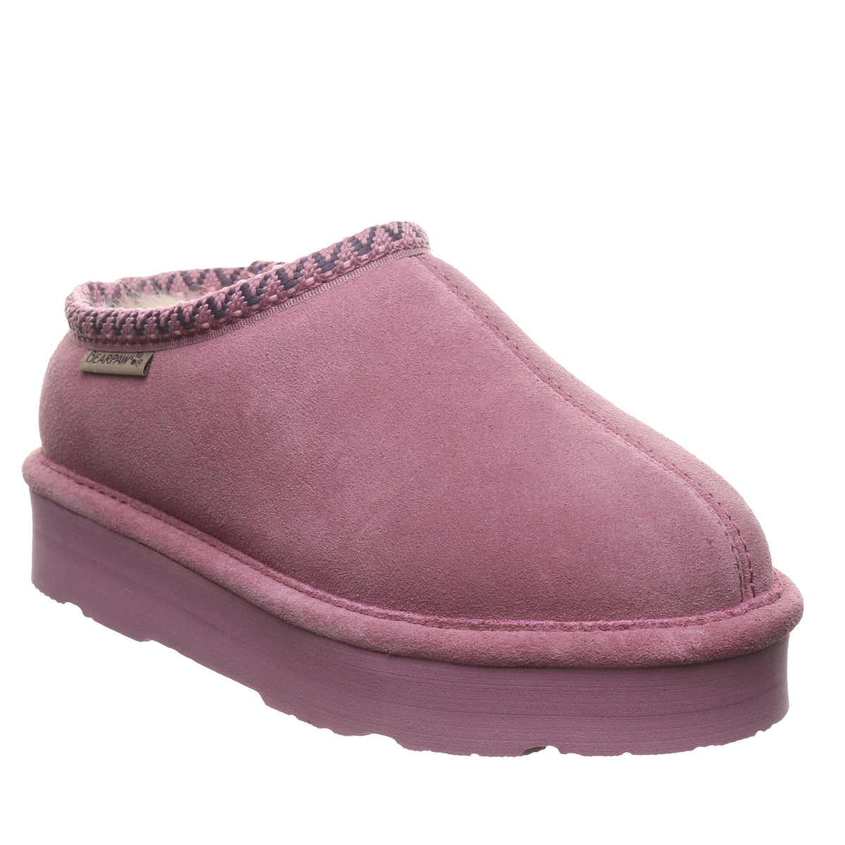 Martis Youth Platform Slippers in Dusky Orchid