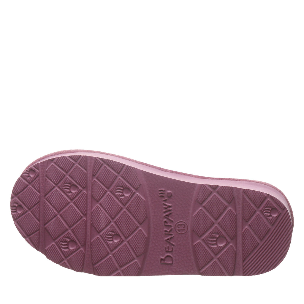 Martis Youth Platform Slippers in Dusky Orchid