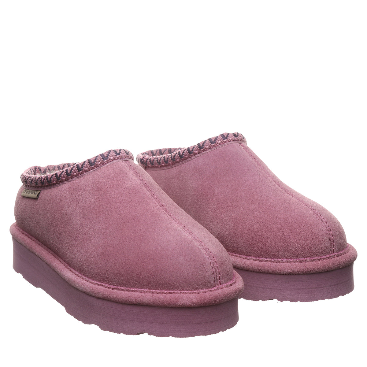Martis Youth Platform Slippers in Dusky Orchid