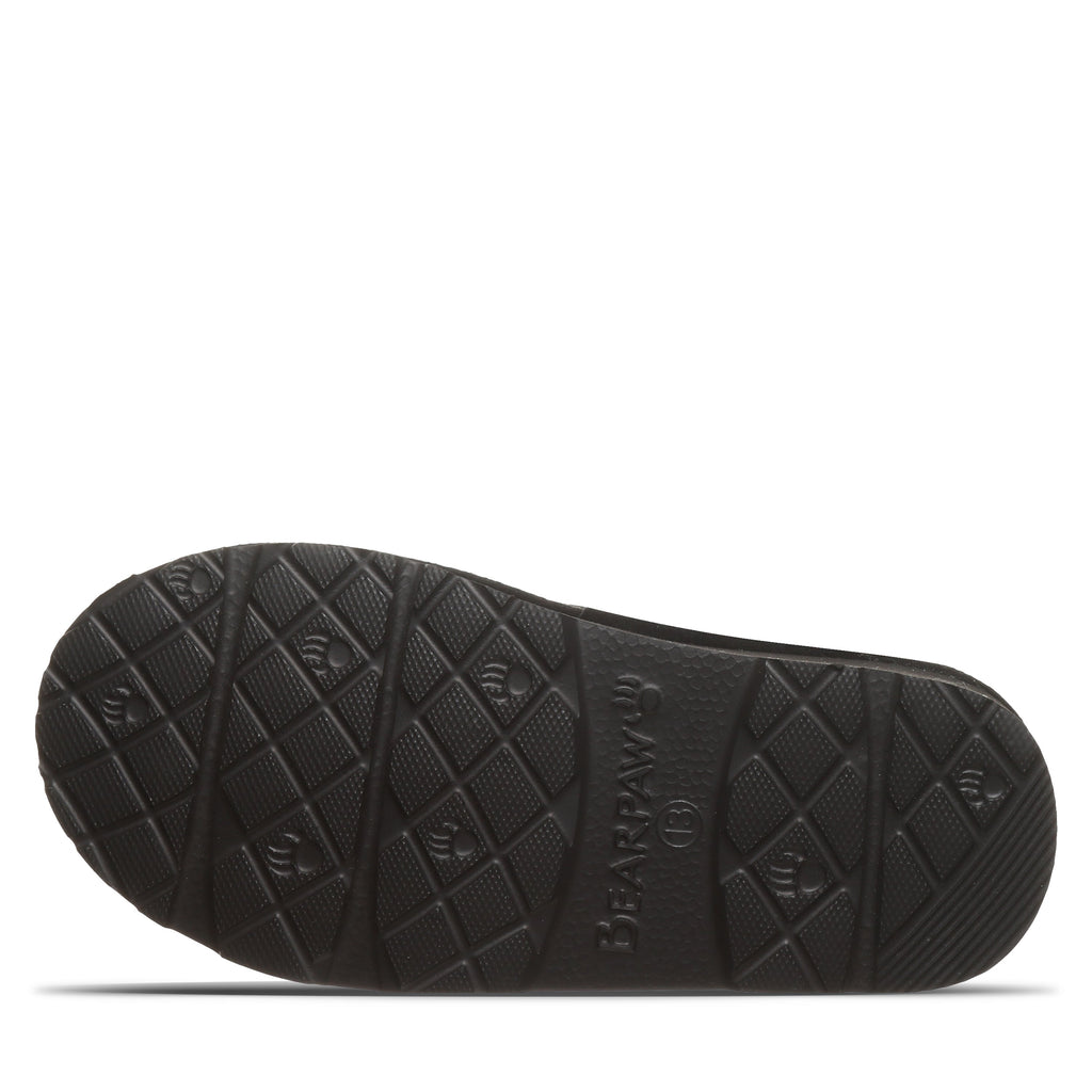Martis Youth Platform Slippers in Black