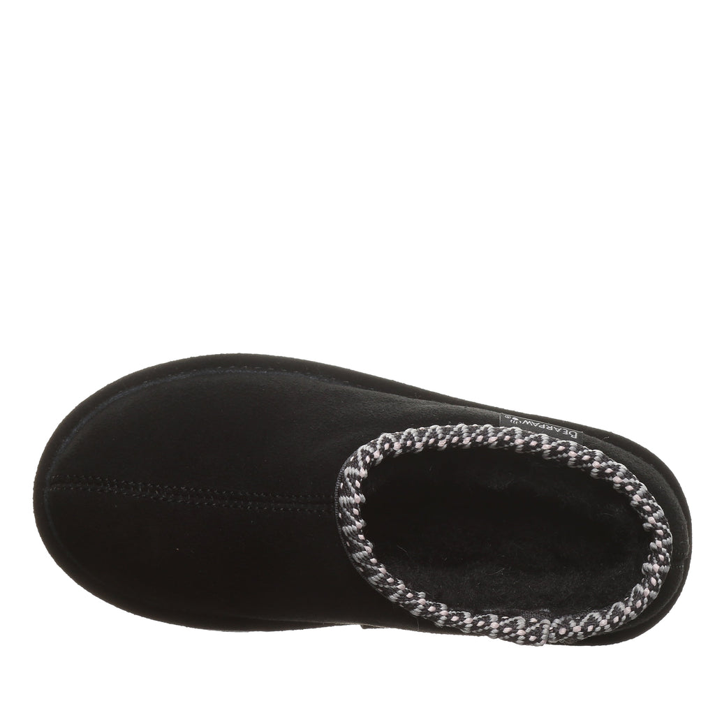 Martis Youth Platform Slippers in Black