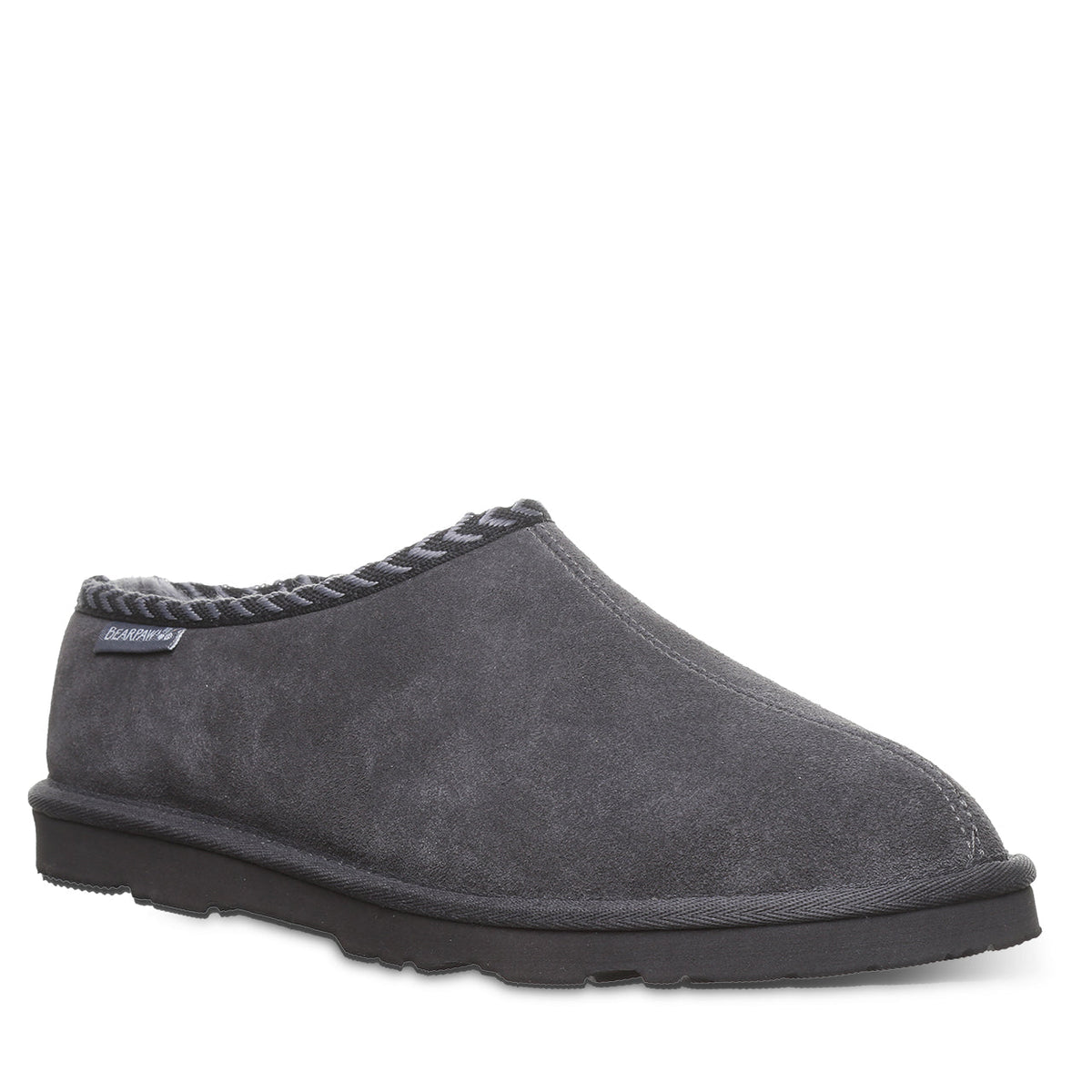 Beau Men's Clog Slippers in Graphite