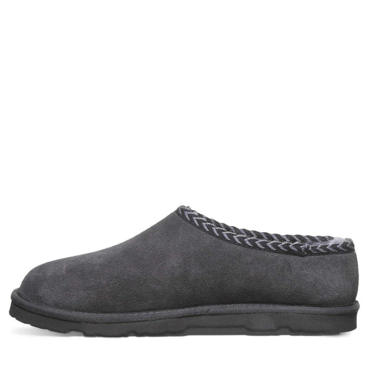 Beau Men's Clog Slippers in Graphite
