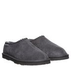 Beau Men's Clog Slippers in Graphite