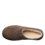 Beau Suede Clog Slippers in Earth