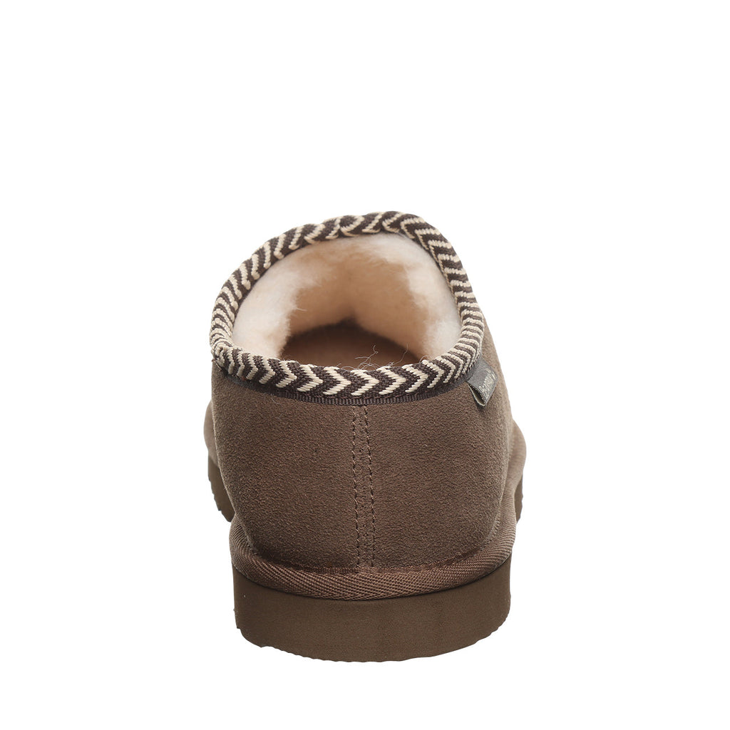 Beau Suede Clog Slippers in Earth