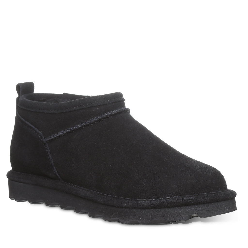 Super Shorty Wide Ankle Boots in Black