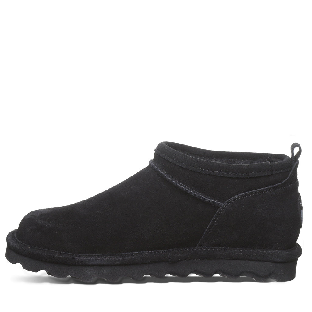 Super Shorty Wide Ankle Boots in Black