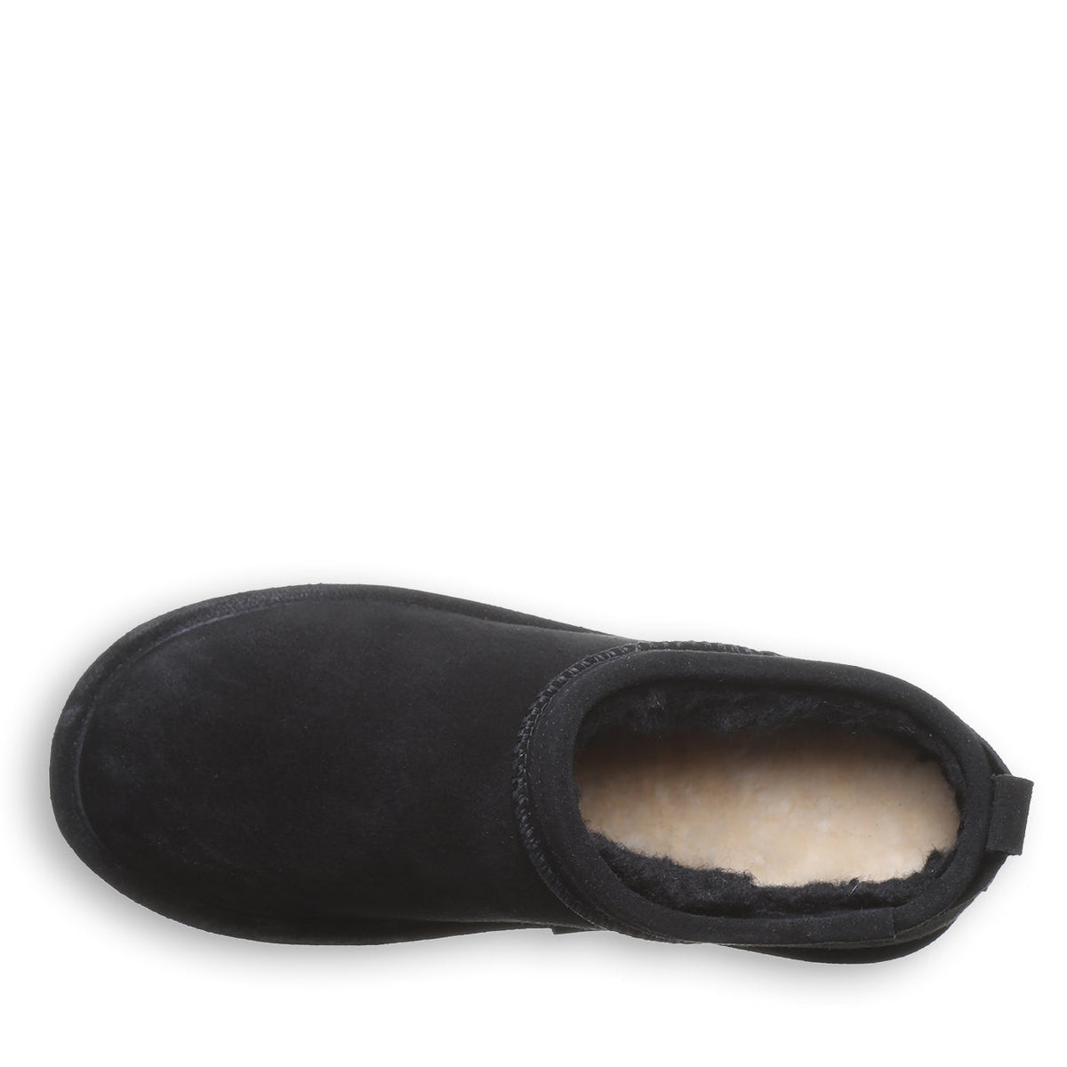Super Shorty Wide Ankle Boots in Black