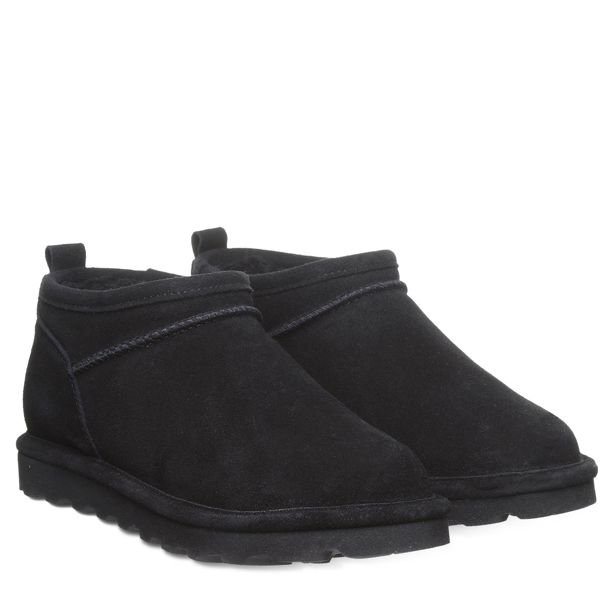 Super Shorty Ankle Boots in Black