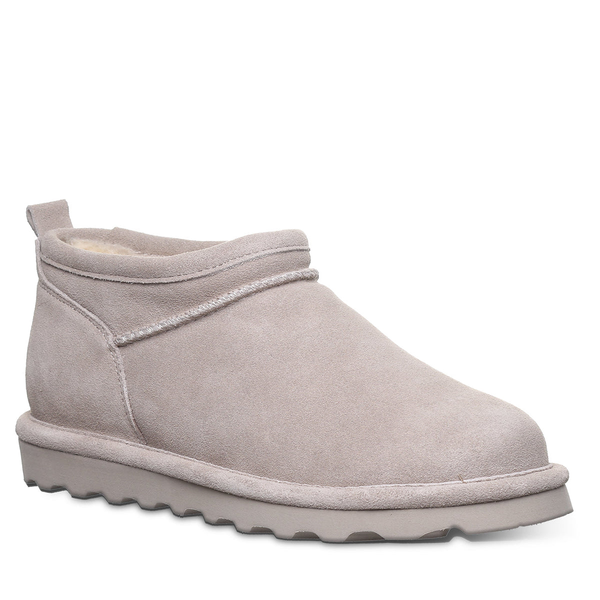 Super Shorty Wide Ankle Boots in Mushroom