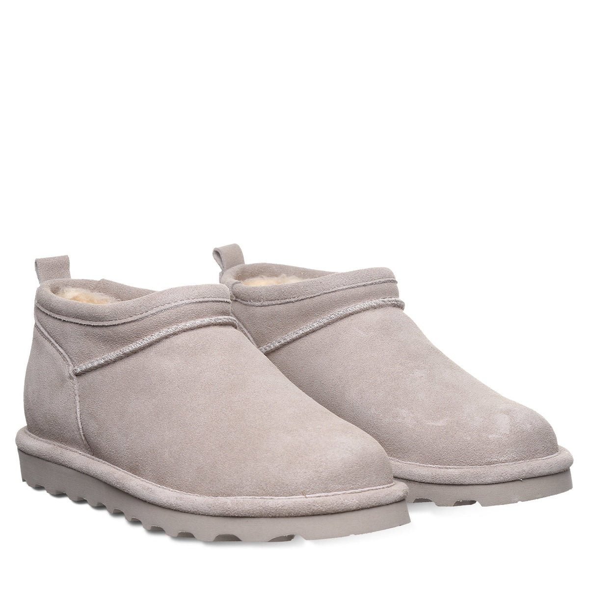 Super Shorty Wide Ankle Boots in Mushroom