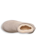 Retro Super Shorty Platform Boots in Mushroom