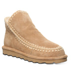 Winter Crochet Accent Boots in Iced Coffee