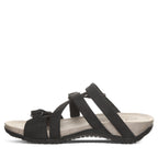Acacia Slide Sandals in Black