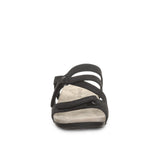 Acacia Slide Sandals in Black