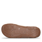 Acacia Hook And Loop Slide Sandals in Brown