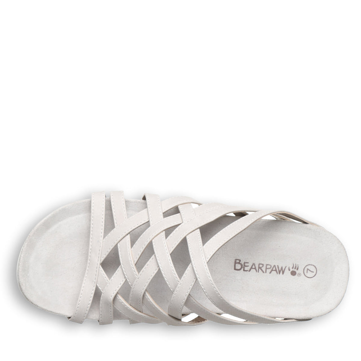 Zinnia Woven Sandals in White