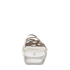 Zinnia Woven Sandals in White