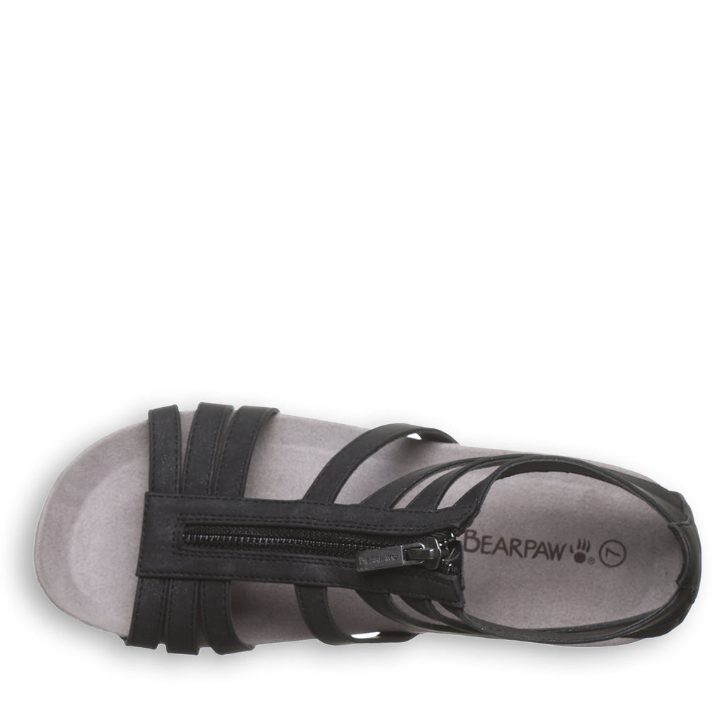 Ronda Casual Sandals in Black