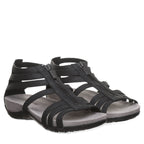 Ronda Casual Sandals in Black