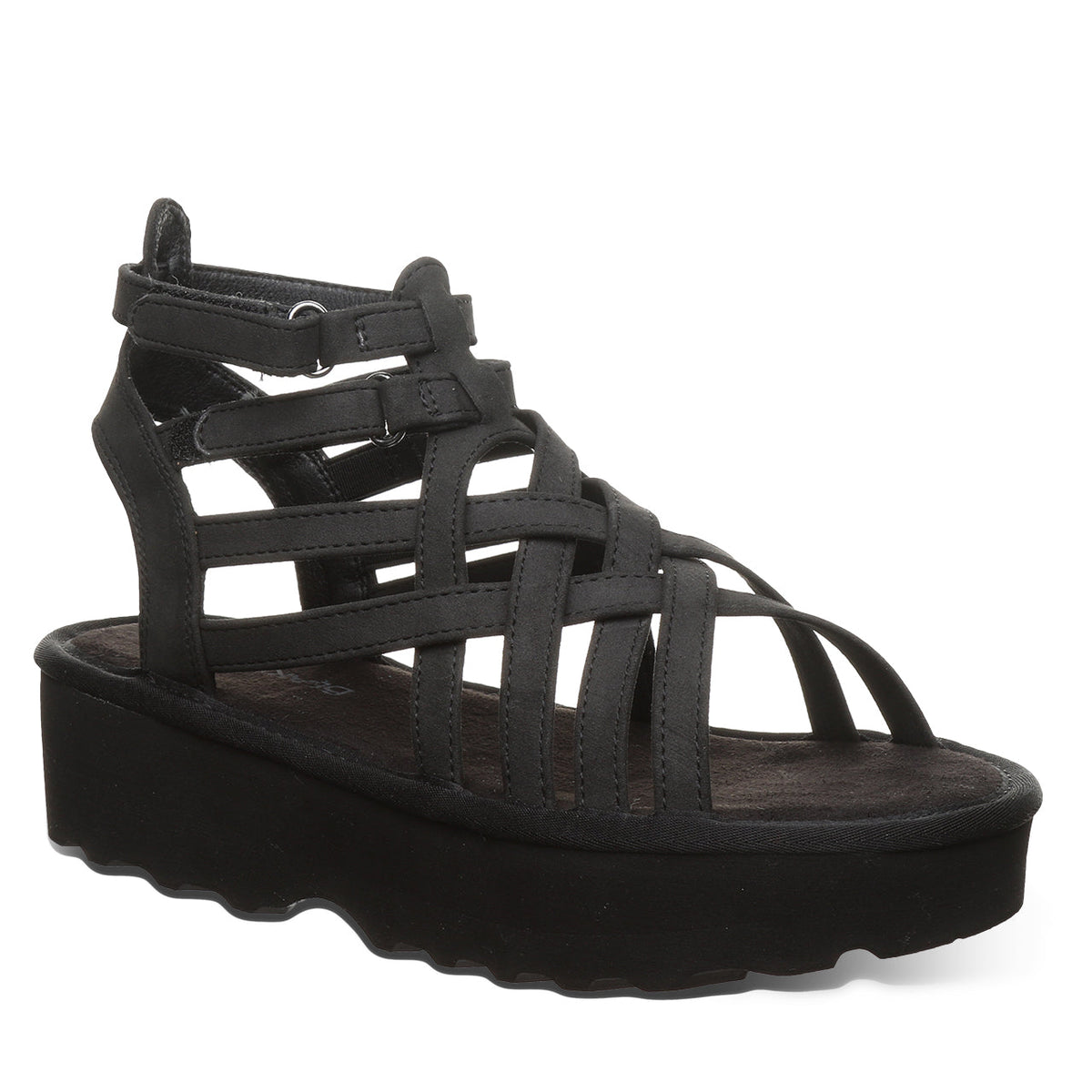 Prominence Sporty Sandals in Black