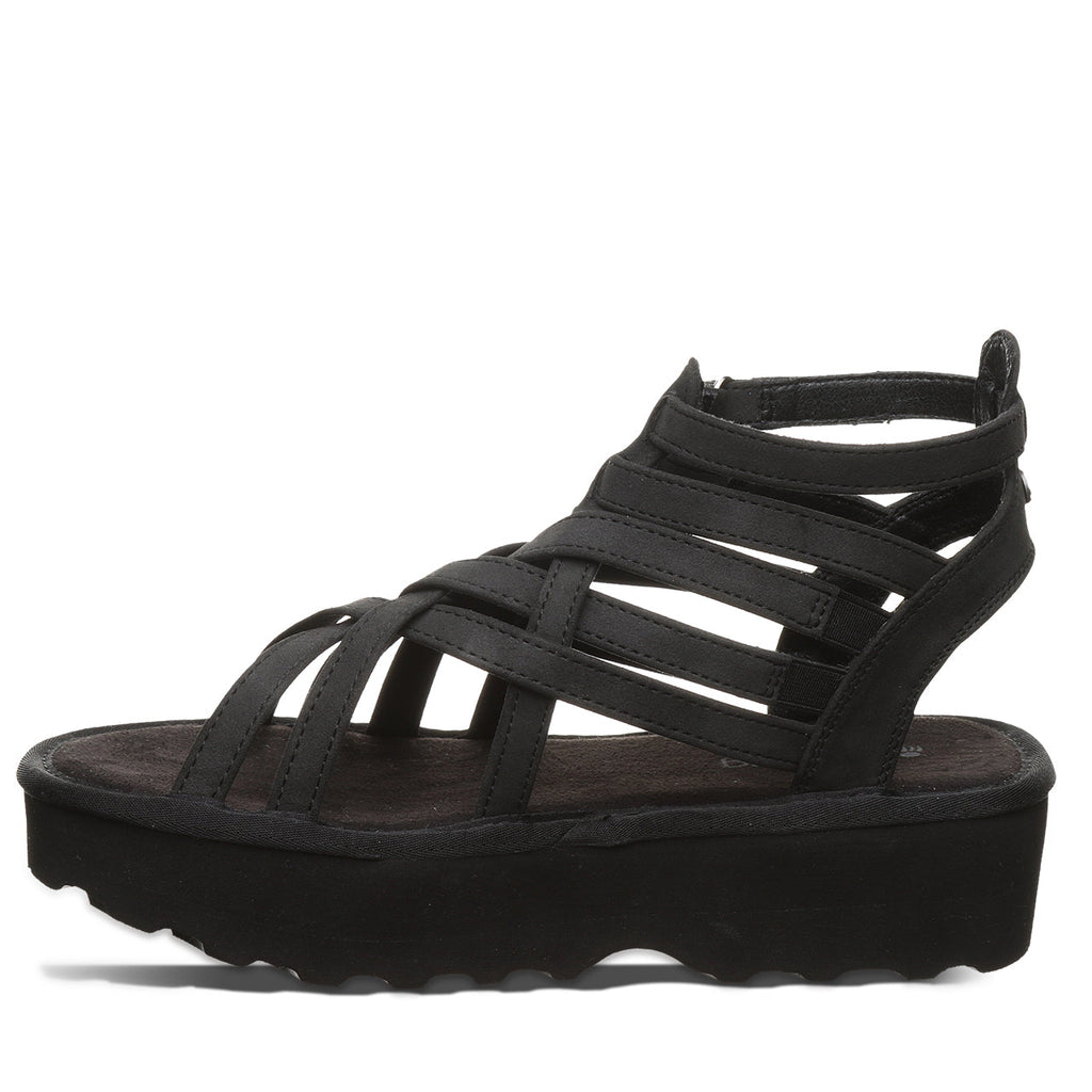 Prominence Sporty Sandals in Black