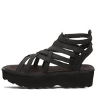 Prominence Sporty Sandals in Black