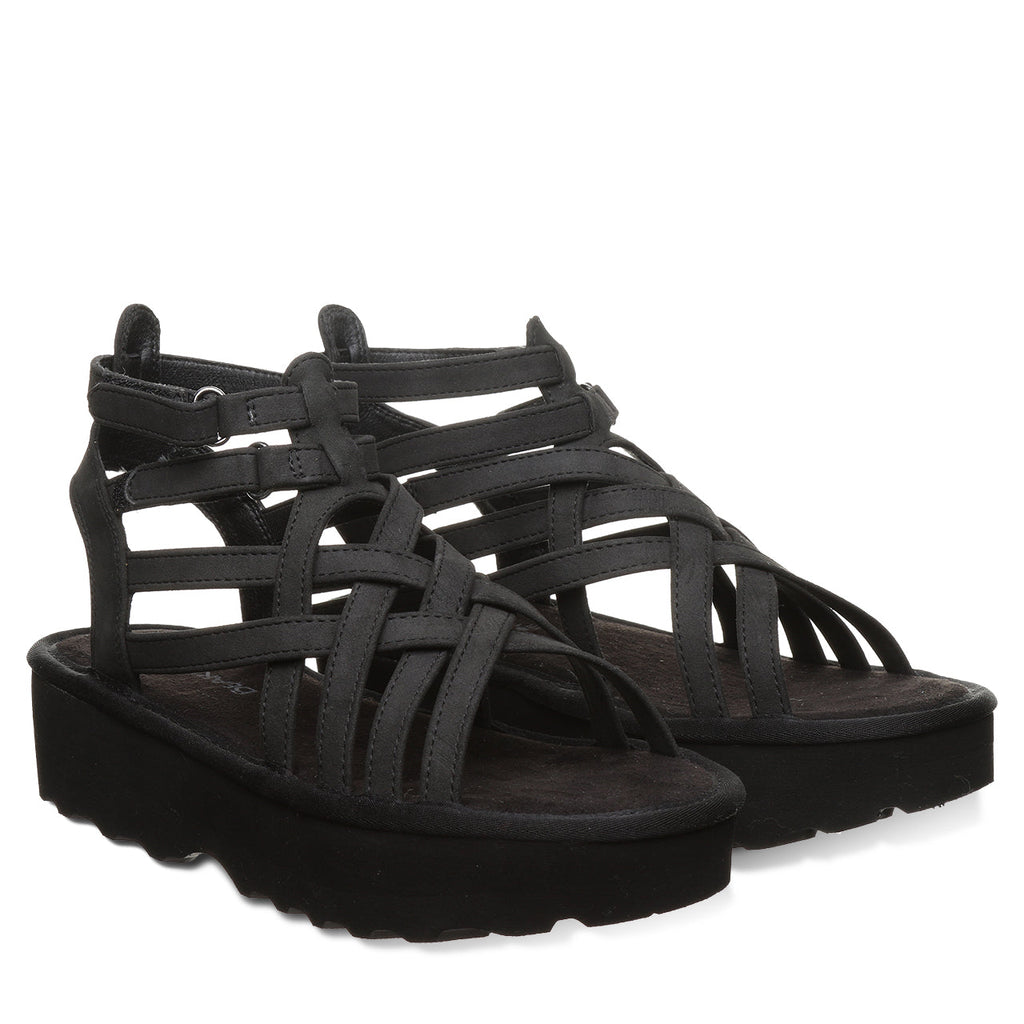 Prominence Sporty Sandals in Black