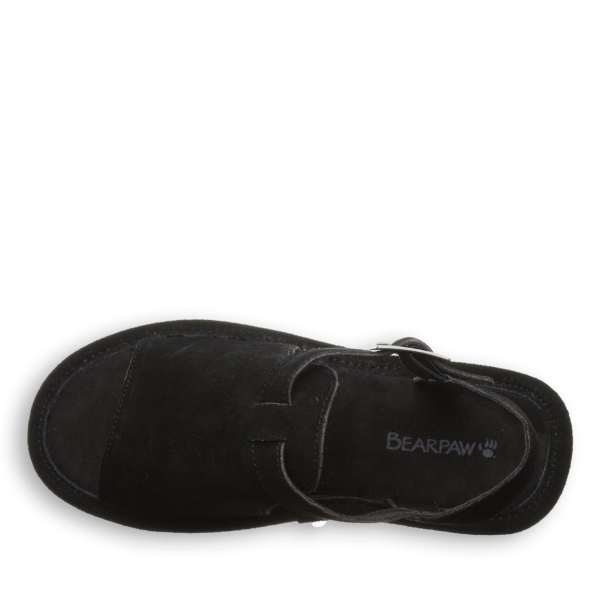 Ascend Flatform Sandals in Black