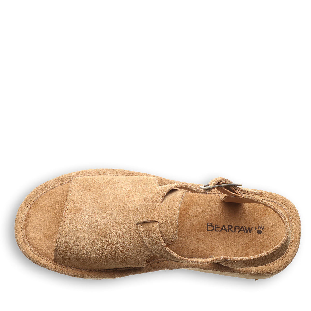Ascend Buckle Sandals in Iced Coffee