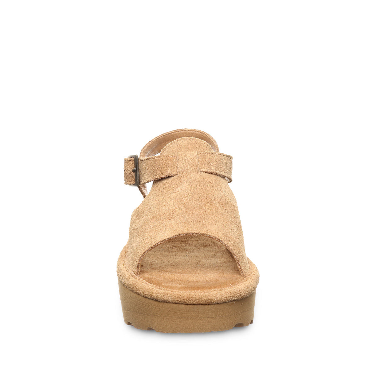Ascend Buckle Sandals in Iced Coffee