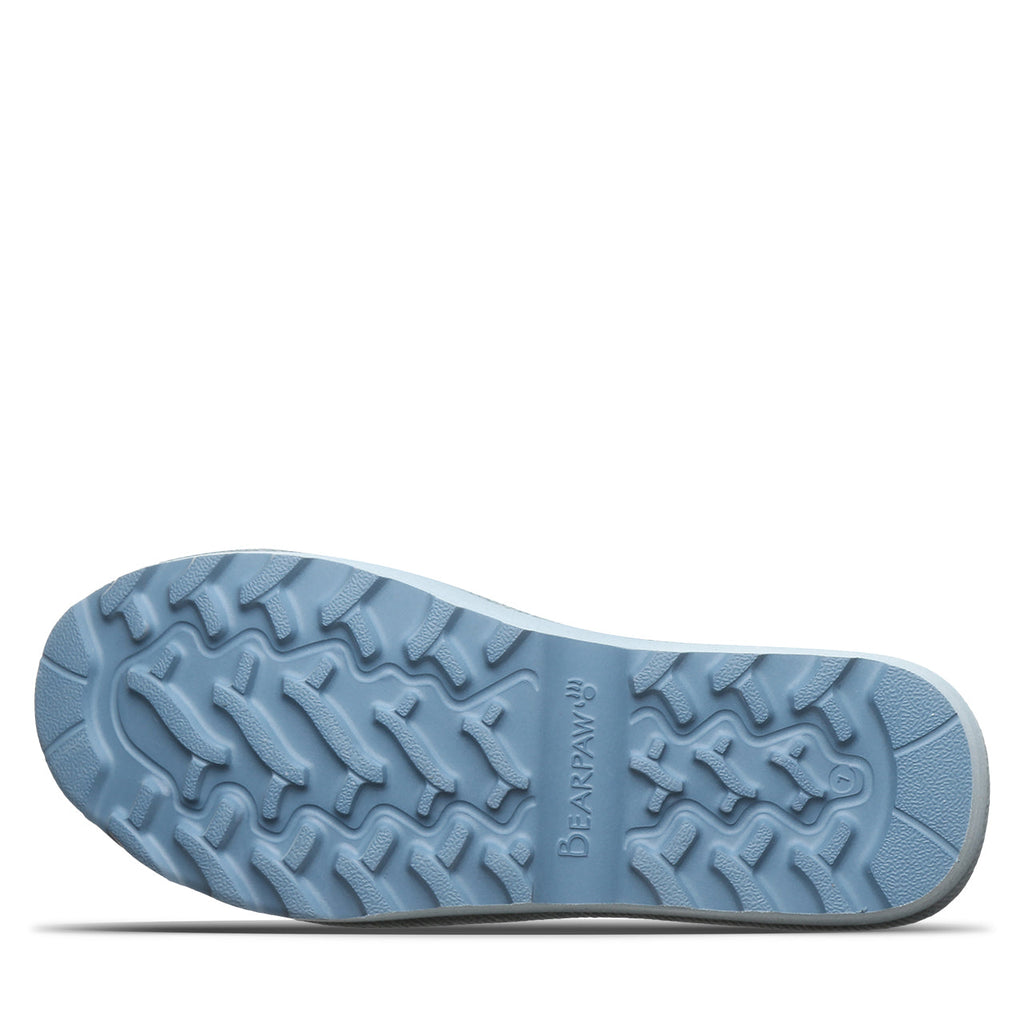 Ascend Flatform Sandals in Denim Blue
