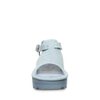 Ascend Flatform Sandals in Denim Blue