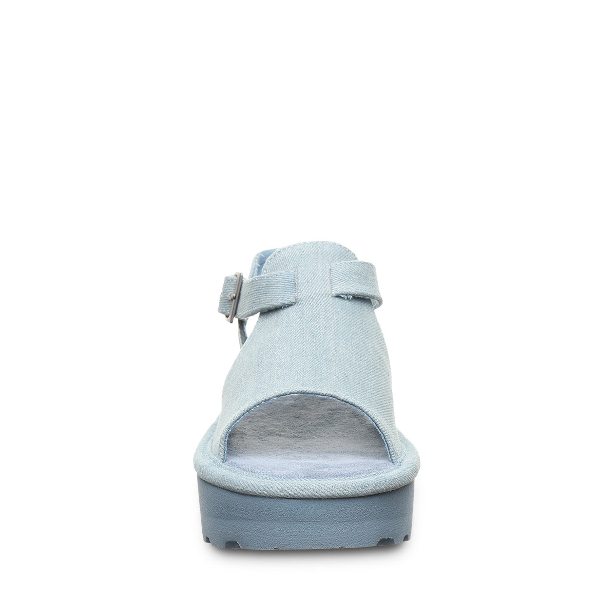 Ascend Flatform Sandals in Denim Blue