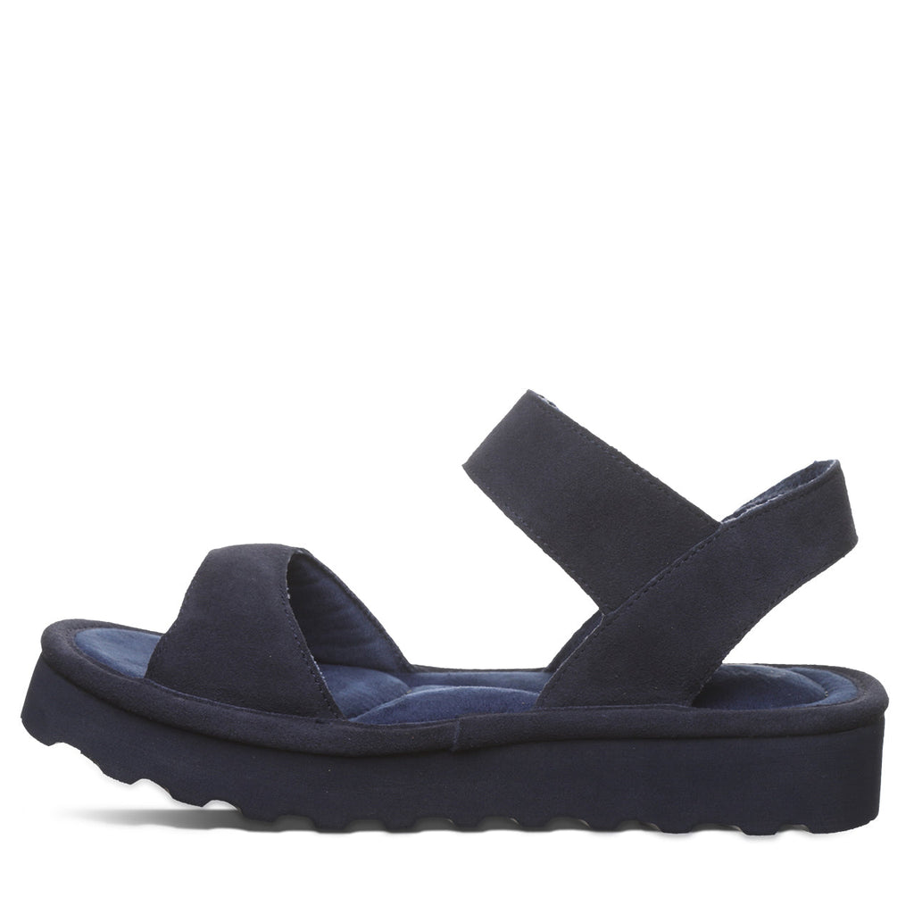 Crest Flatform Sandals in Cadet